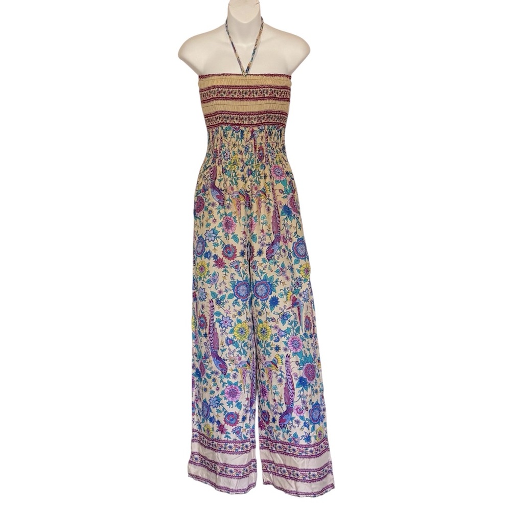 Peachy Girl Printed Jumpsuit